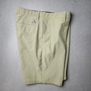 Adidas Shorts Mens 35 Green Golf Performance Stretch HR7944 Athletic Lightweight